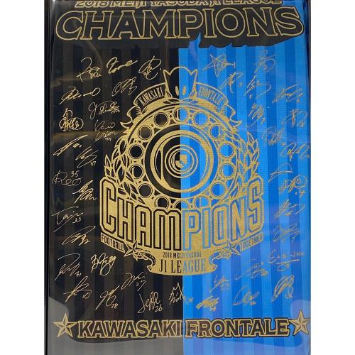 川崎フロンターレ (カワサキフロンターレ) 2018 1stユニフォーム 特別仕様 メンズ SIZE M ブラック×ブルー 【2018明治安田生命J1リーグ優勝記念 第1弾】シリアルNo.230