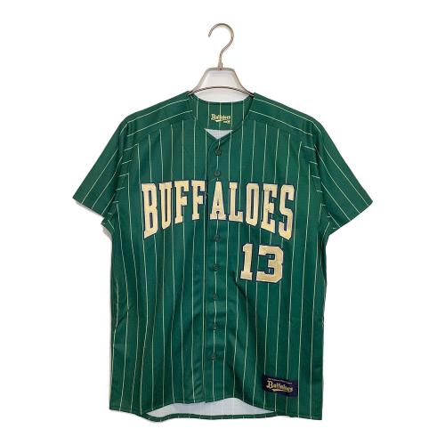 オリックス・バファローズ NPB レプリカユニフォーム 宮城大弥 メンズ SIZE M グリーン 2023夏の陣 背番号13 DBFR-1900