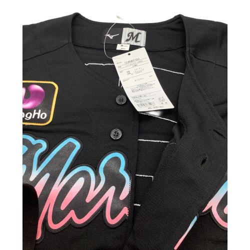 千葉ロッテマリーンズ (チバロッテマリーンズ) NPB レプリカユニフォーム 澤村拓一 メンズ SIZE M ブラック BLACK SUMMER 2023 背番号54 12JRMM72 MIZUNO