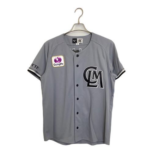 千葉ロッテマリーンズ (チバロッテマリーンズ) NCE レプリカユニフォーム 澤村拓一 メンズ SIZE M グレー 2023 CLM 背番号54 12JRMM68 MIZUNO