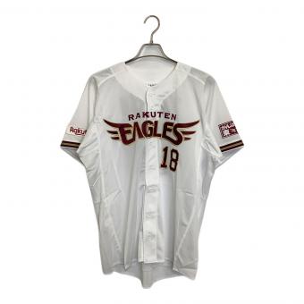 東北楽天ゴールデンイーグルス (トウホクラクテンゴールデンイーグルス) NPB レプリカユニフォーム 田中将大 メンズ SIZE L ホワイト 2022 ホーム My HERO 背番号18 A0105009