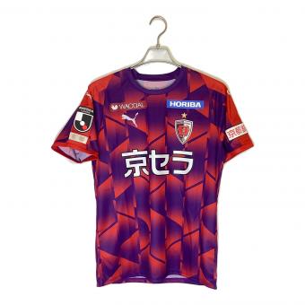 京都サンガF.C. (キョウトサンガF.C.) Jリーグ応援ユニフォーム メンズ SIZE L レッド×パープル 2021 ホーム 921132 PUMA
