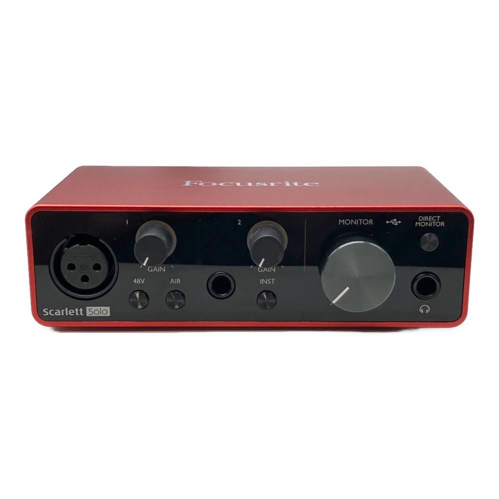 Focusrite (フォーカスライト) オーディオインターフェースセット