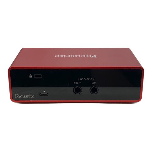 Focusrite (フォーカスライト) オーディオインターフェースセット Scarlett Solo Studio 3rd Gen 2022年製