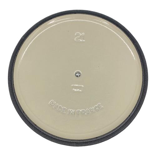 LE CREUSET (ルクルーゼ) 片手鍋 21cm ソーシエフラワーリーフ