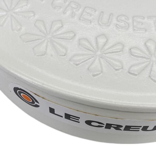LE CREUSET (ルクルーゼ) 片手鍋 21cm ソーシエフラワーリーフ