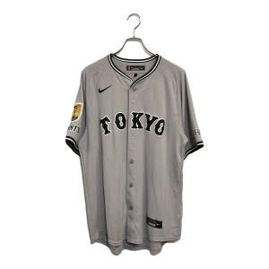 読売ジャイアンツ (ヨミウリジャイアンツ) NPB レプリカユニフォーム 長野久義 背番号7【2024 ビジター セ・リーグ チャンピオン・エンブレム レプリカ ユニホーム】 メンズ SIZE LL (US L) グレー