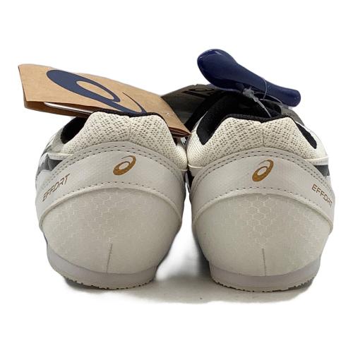 asics (アシックス) 陸上スパイク F461022 EFFORT 13 オールウェザー・土トラック兼用 メンズ SIZE 25.5cm ホワイト