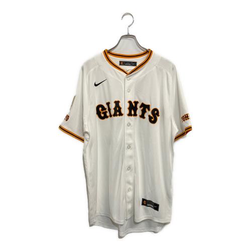 読売ジャイアンツ (ヨミウリジャイアンツ) NPB レプリカユニフォーム 井上温大 背番号97【2024 セ・リーグ チャンピオン・エンブレム レプリカ ユニホーム】TGLM-07Z8 メンズ SIZE LL (US L) ホワイト