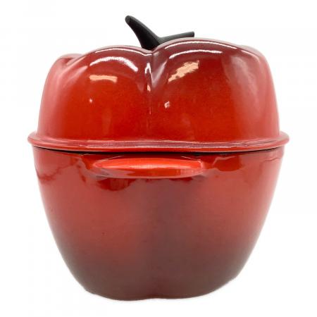 LE CREUSET (ルクルーゼ) パプリカ鍋 レッド ④｜トレファクONLINE