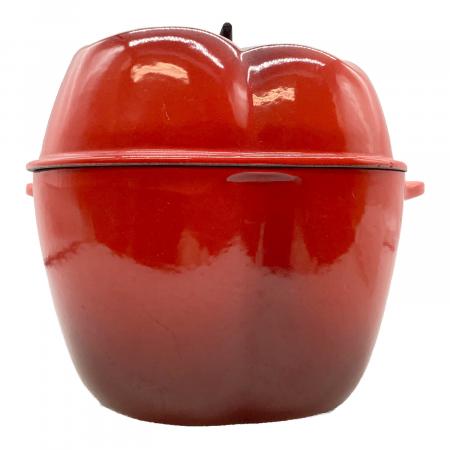 LE CREUSET (ルクルーゼ) パプリカ鍋 レッド ④｜トレファクONLINE