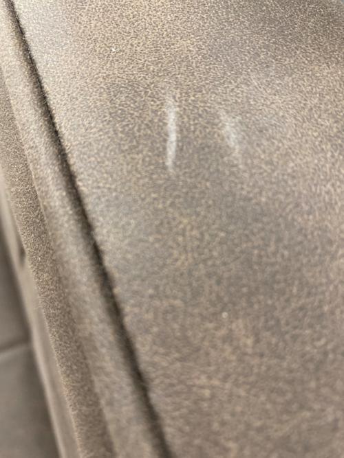 佐藤産業　2人掛けソファー ブラウン×ナチュラル  合皮