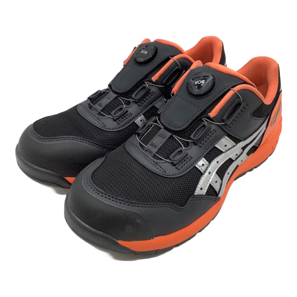 ASICS BOAシステム 安全靴 ブラック/オレンジ（28cm） 1016010367957018_01_6747w.jpeg
