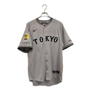 読売ジャイアンツ (ヨミウリジャイアンツ) NPB レプリカユニフォーム キャベッジ メンズ SIZE L (US M) グレー