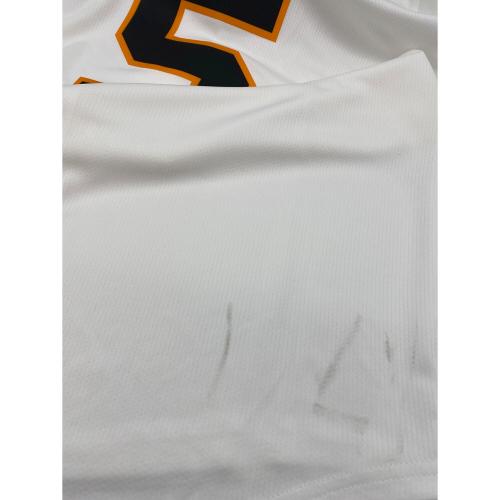 読売ジャイアンツ (ヨミウリジャイアンツ) NPB レプリカユニフォーム 門脇誠 メンズ SIZE L (US M) ホワイト