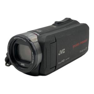 JVC (ジェイブイシー) デジタルビデオカメラ GZ-R75K-B 2018年製  側面カバー引っ掛かり無
