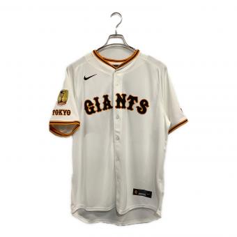 読売ジャイアンツ (ヨミウリジャイアンツ) NPB レプリカユニフォーム 井上温大 メンズ SIZE LL (US L) ホワイト 背番号97【2024 セ・リーグ チャンピオン・エンブレム レプリカ ユニホーム】 NIKE