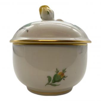 Meissen (マイセン) シュガーポット イエローローズ
