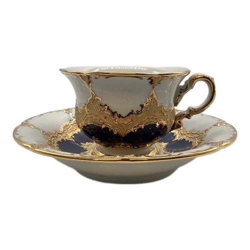 Meissen (マイセン) カップ&ソーサー グランツゴールド Bフォーム
