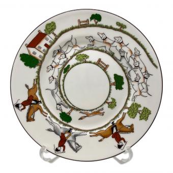 Wedgwood (ウェッジウッド) プレート ハンティングシーン