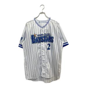 横浜DeNAベイスターズ (ヨコハマディーエヌエーベイスターズ) NPB レプリカユニフォーム 牧 秀悟 背番号2 2015 ホーム メンズ SIZE O (L) ホワイト×ブルー