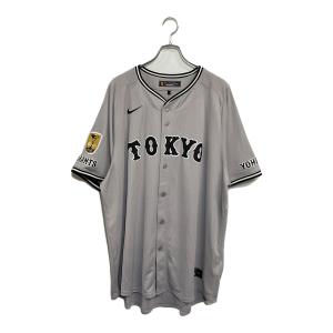 読売ジャイアンツ (ヨミウリジャイアンツ) NPB レプリカユニフォーム 坂本勇人 背番号6【2024 ビジター セ・リーグ チャンピオン・エンブレム レプリカ ユニホーム】 メンズ SIZE 4L-5L (US XXL) グレー