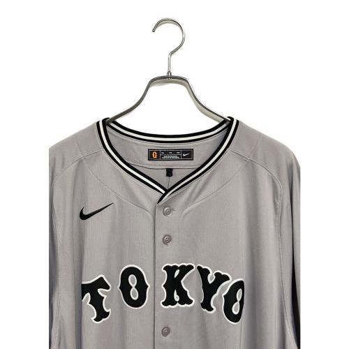 読売ジャイアンツ (ヨミウリジャイアンツ) NPB レプリカユニフォーム 坂本勇人 背番号6【2024 ビジター セ・リーグ チャンピオン・エンブレム レプリカ ユニホーム】 メンズ SIZE 4L-5L (US XXL) グレー
