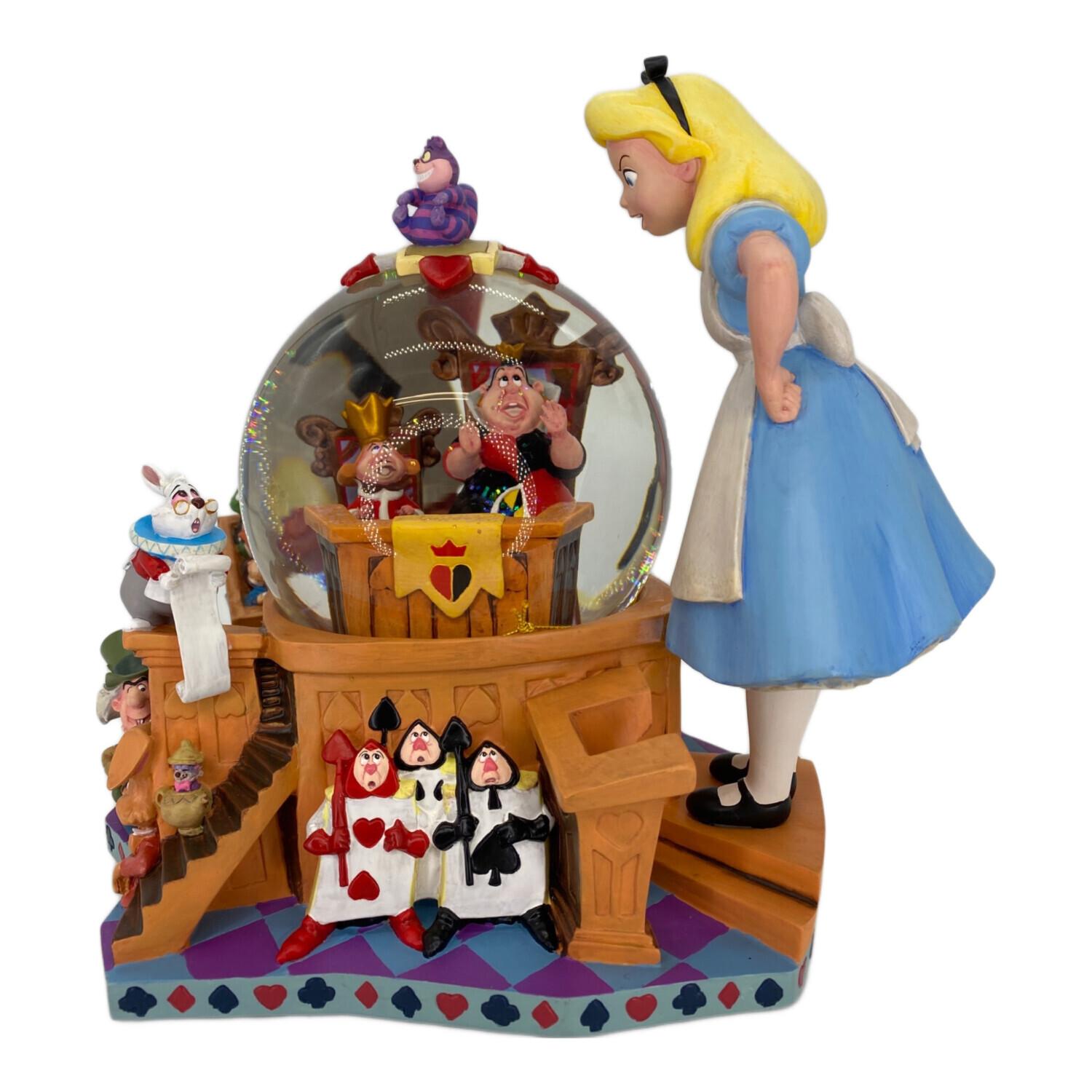 DISNEY (ディズニー) オルゴール付スノードーム 不思議の国のアリス