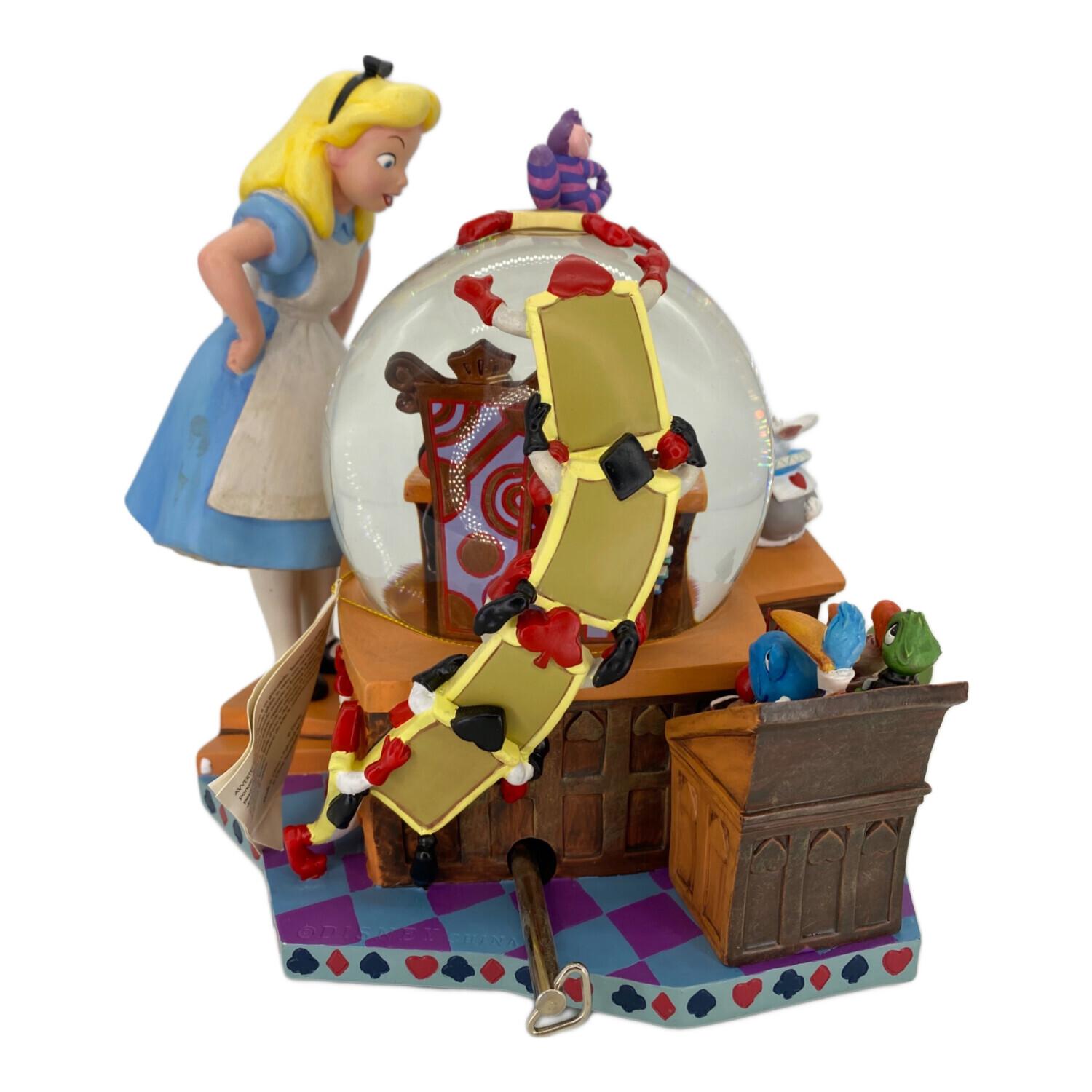 訳あり 激レア‼︎ 不思議の国のアリス スノードーム オルゴール 2025年