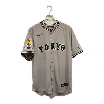 読売ジャイアンツ (ヨミウリジャイアンツ) NPB レプリカユニフォーム 増田陸 メンズ SIZE LL (US L) グレー 背番号61【2024 ビジター セ・リーグチャンピオンエンブレム レプリカユニホーム】 NIKE