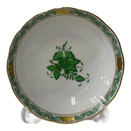 Herend (ヘレンド) デザート皿 アポニーグリーン 2Pセット｜トレファク