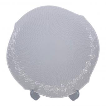 Meissen (マイセン) プレート 波の戯れホワイト