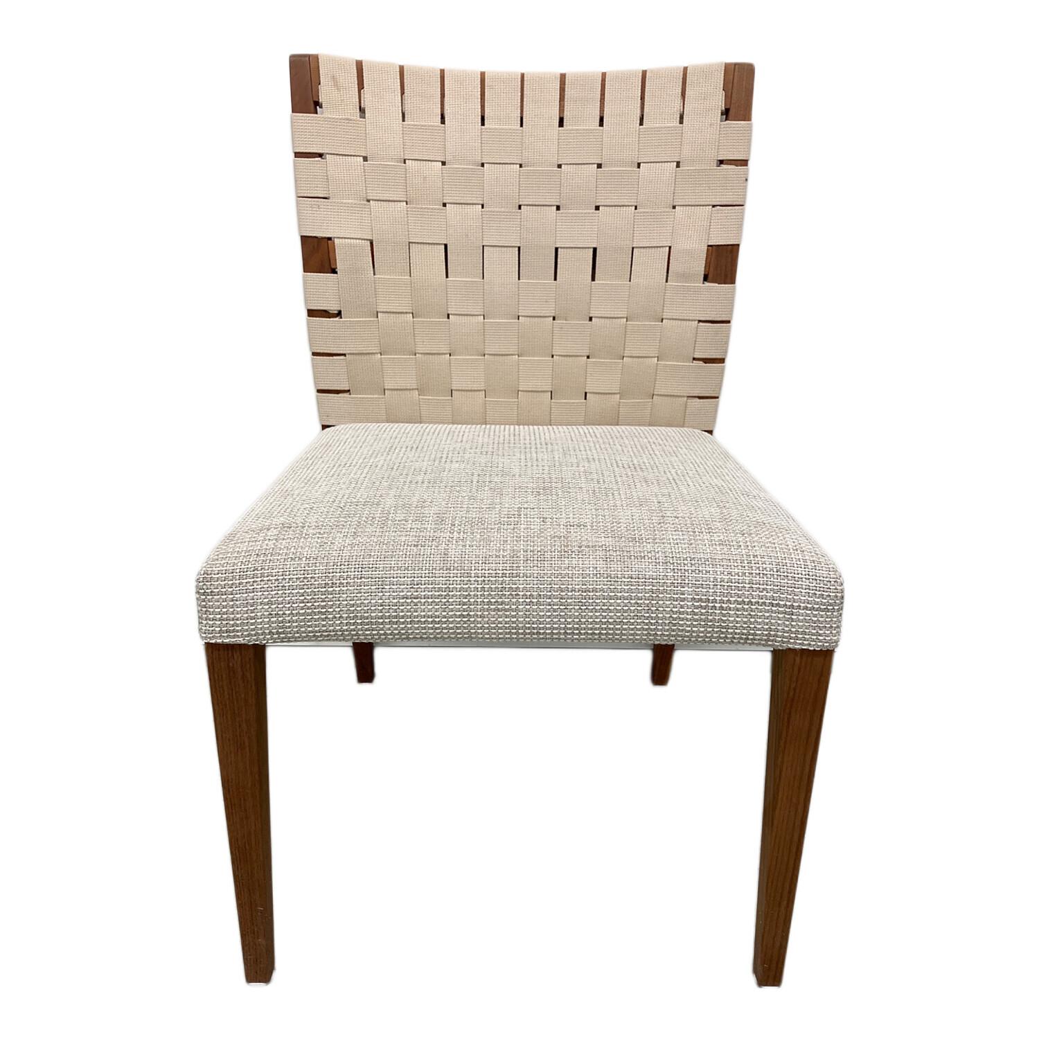 Ritzwell (リッツウェル) ダイニングチェアー グレー×ブラウン KLINT