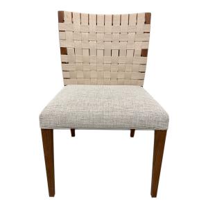 Ritzwell (リッツウェル) ダイニングチェアー グレー×ブラウン KLINT