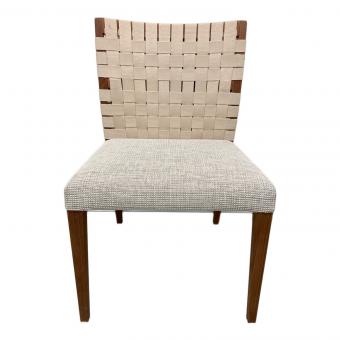 Ritzwell (リッツウェル) ダイニングチェアー グレー×ブラウン KLINT