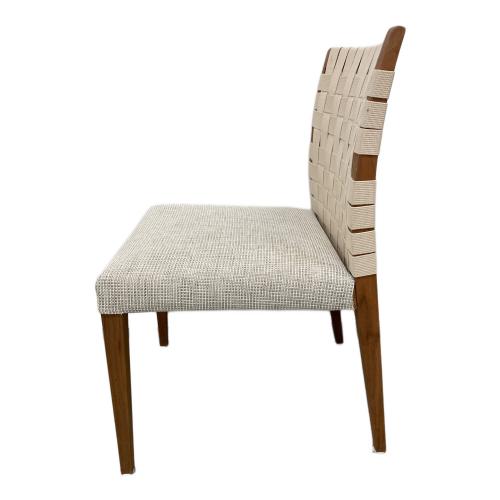 Ritzwell (リッツウェル) ダイニングチェアー グレー×ブラウン KLINT