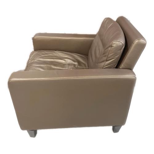 habitat (ハビタット) 1人掛けソファー ブラウン