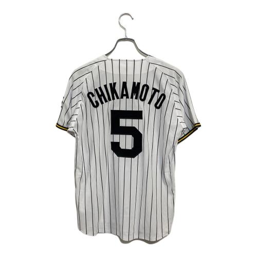 阪神タイガース (ハンシンタイガース) NPB 90th ユニフォーム 近本光司 2025年 90周年記念 背番号5 メンズ SIZE S ブラック