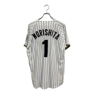 阪神タイガース (ハンシンタイガース) NPB 90th ユニフォーム  森下翔太 2025年 90周年記念 背番号1 メンズ SIZE L ホワイト×ブラック