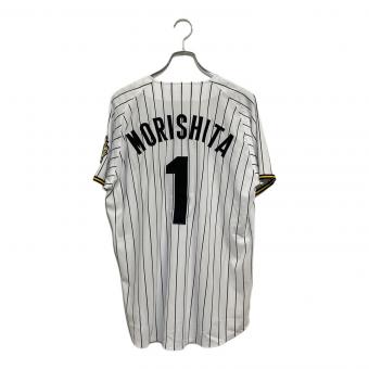 阪神タイガース (ハンシンタイガース) NPB 90th ユニフォーム  森下翔太 2025年 90周年記念 背番号1 メンズ SIZE L ホワイト×ブラック
