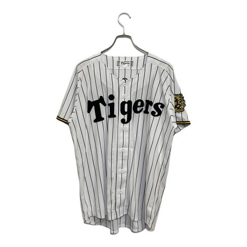 阪神タイガース (ハンシンタイガース) NPB 90th ユニフォーム  森下翔太 2025年 90周年記念 背番号1 メンズ SIZE L ホワイト×ブラック