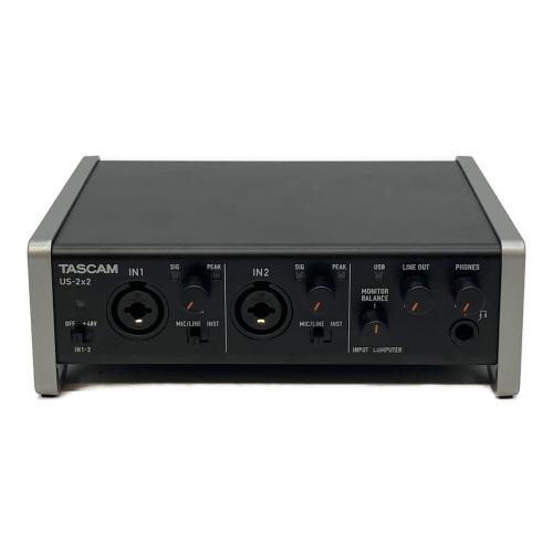 TASCAM (タスカム) オーディオインターフェイス US-2x2