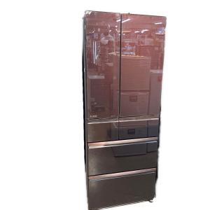 MITSUBISHI (ミツビシ) 6ドア冷蔵庫 MR-WX60F-BR 2020年製 庫内キズ有 パッキン破れ有 600L