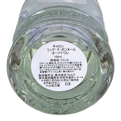 CARON (キャロン) オードトワレ 100ml 残量80%-99% ミュゲ・ド・ボンヌール