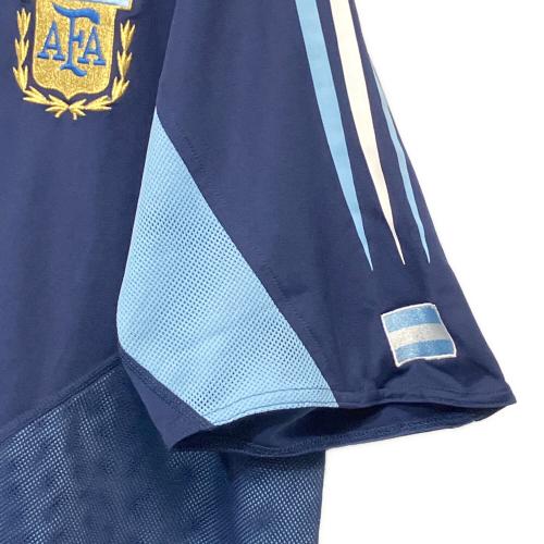 アルゼンチン代表  サッカー レプリカユニフォーム 2004-2005年モデル 背番号5 メンズ SIZE L ブルー