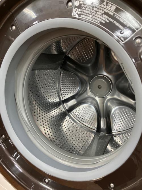 HITACHI (ヒタチ) ドラム式洗濯乾燥機 BD-SX110FL 2020年製 正面破損有
