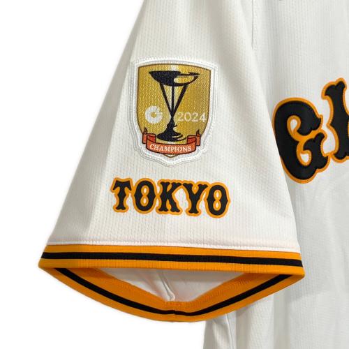 読売ジャイアンツ (ヨミウリジャイアンツ) 長野久義 引退記念ユニフォーム 【'25 ホーム セ・リーグチャンピオンエンブレム】TGLM-07Z8 ・0002 ι メンズ SIZE LL (US L) ホワイト