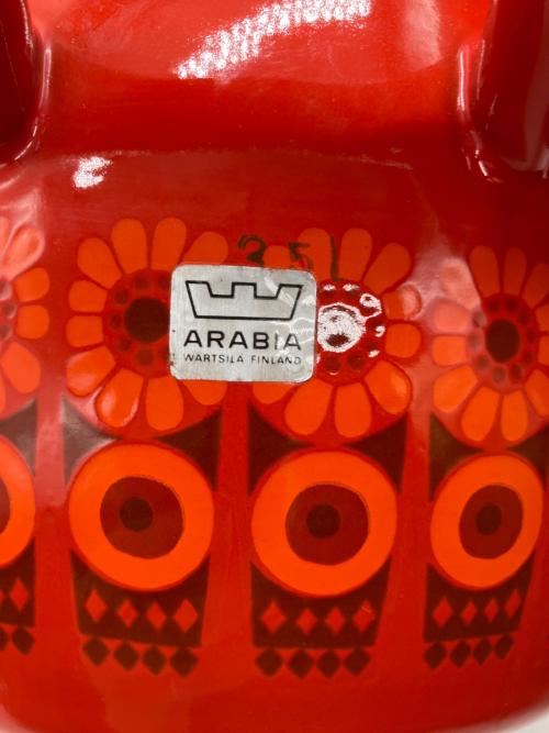 ARABIA FINLAND (アラビア フィンランド) ホーロー鍋 19cm レッド Kehra