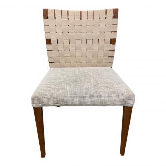 Ritzwell (リッツウェル) ダイニングチェアー グレー×ブラウン KLINT