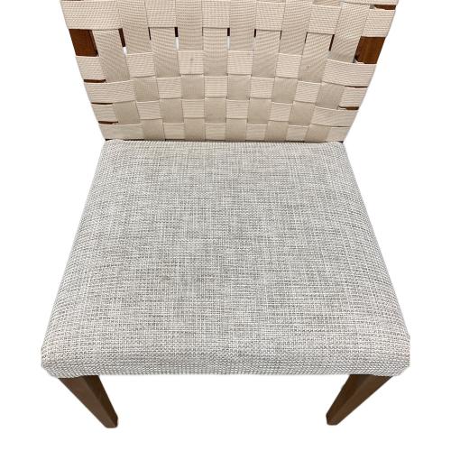 Ritzwell (リッツウェル) ダイニングチェアー グレー×ブラウン KLINT